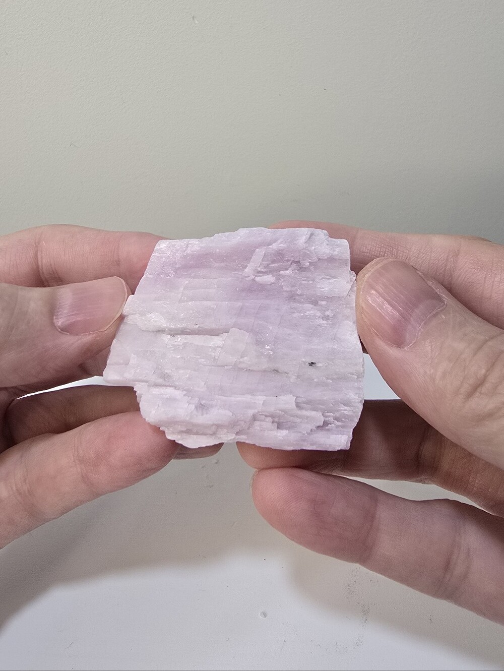 Kunzite Crystal Chunk Specimen #D